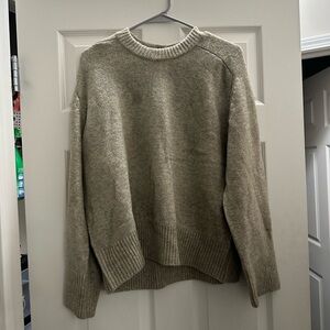 Abercrombie & Fitch Sweater - Oatmeal (Medium) NWT